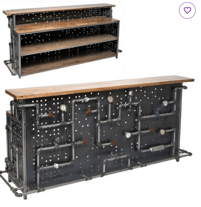Brocton 93'' Home Bar - Image 2